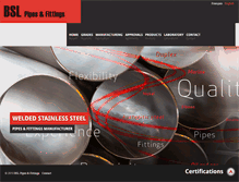 Tablet Screenshot of bsl-pf.com